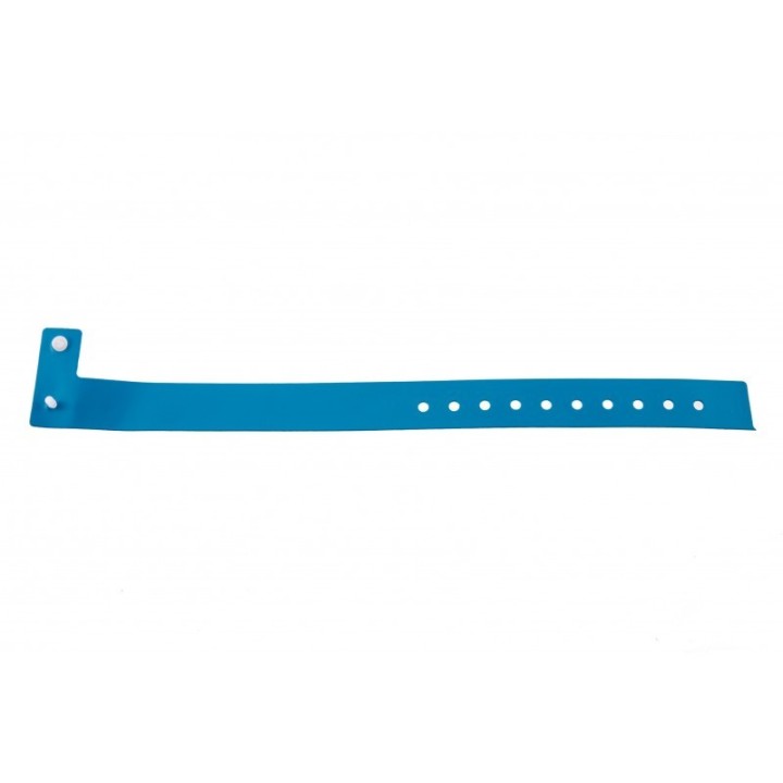 BRACELET BLEU VINYLE MAT x100 TAILLE L 1474011