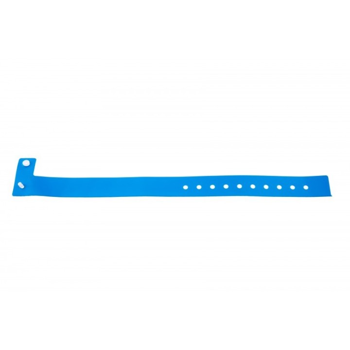 BRACELET BLEU VINYLE MAT x100 TAILLE L 1474012