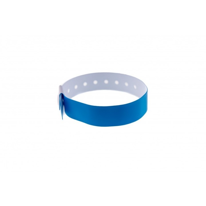 BRACELET BLEU VINYLE MAT x100 TAILLE L 1474012