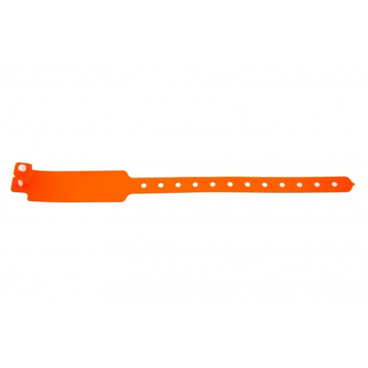 BRACELET ORANGE VINYLE BRILLANT TAILLE XL 1474032
