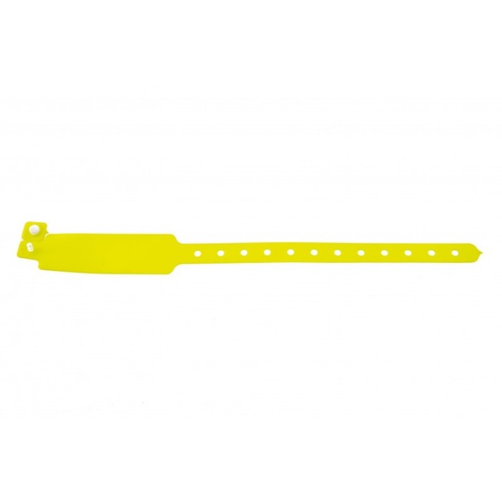 BRACELET JAUNE VINYLE BRILLANT TAILLE XL 1474034