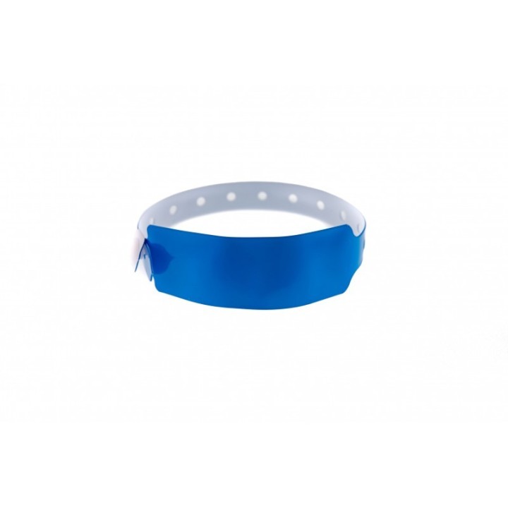 BRACELET BLEU VINYLE BRILLANT TAILLE XL 1474036