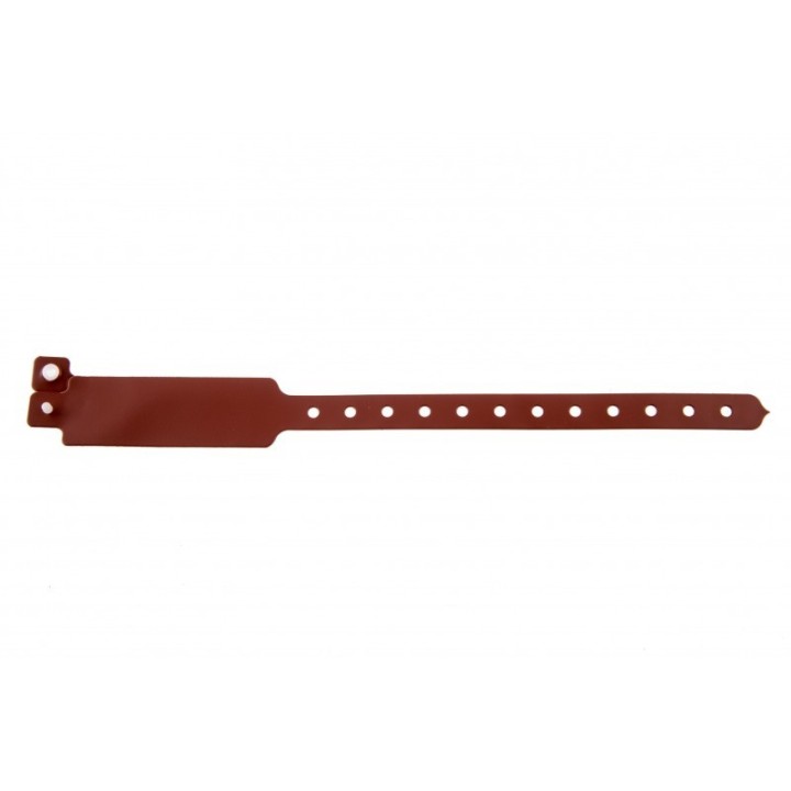 BRACELET MARRON VINYLE MAT EXTRA LARGE 1474057