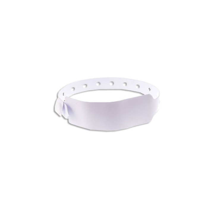 BRACELET BLANC VINYLE MAT EXTRA LARGE 1474040