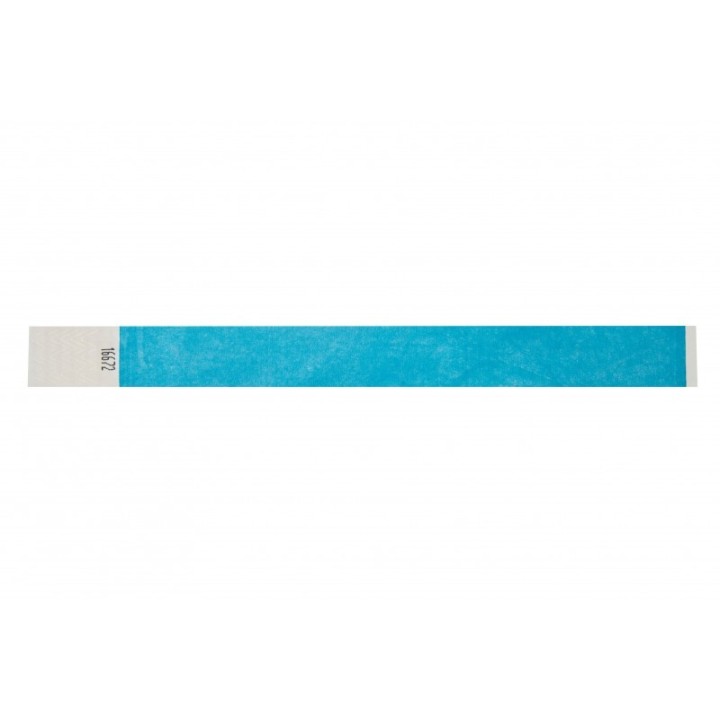 BRACELET TYVEK BLEU NUMEROTE LARGEUR 25 MM 1474248