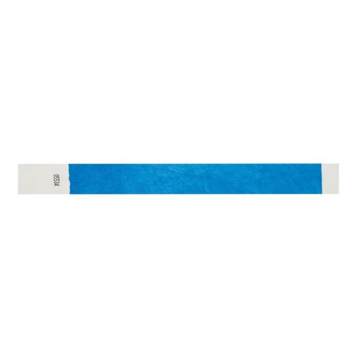 BRACELET TYVEK BLEU CIEL NUMEROTE LARGEUR 25 MM 1474250