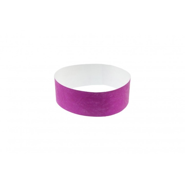 BRACELET TYVEK VIOLET NUMEROTE LARGEUR 25 MM 1474249