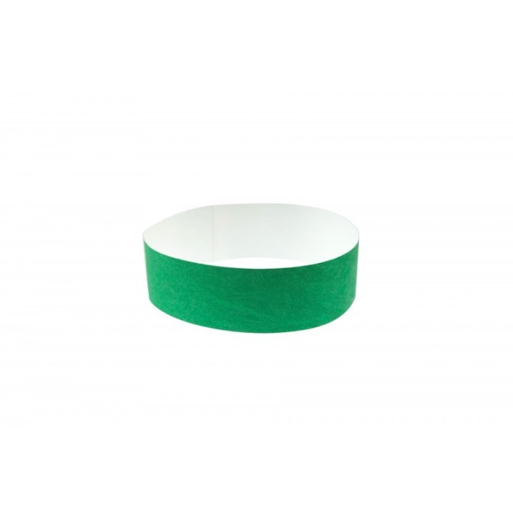 BRACELET TYVEK VERT CLAIR NUMEROTE LARGEUR 25 MM 1474244