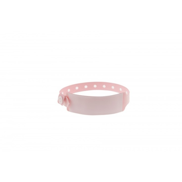 Bracelet en vinyle hôpital avec panneau d'écriture Taille adulte L 1474081