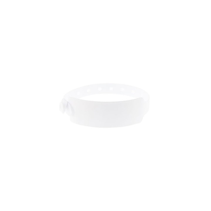 BRACELET EN VINYLE ADULTE HOPITAL AVEC PANNEAU D´ECRITURE TRANSPARENT 1474080