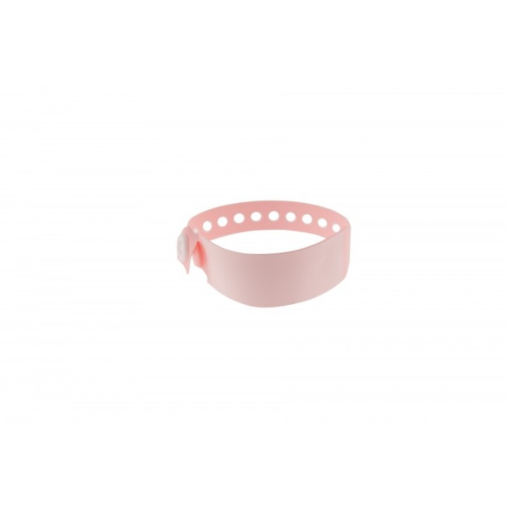 BRACELET EN VINYLE ENFANT AVEC PANNEAU D´ECRITURE ROSE PALE 1474087
