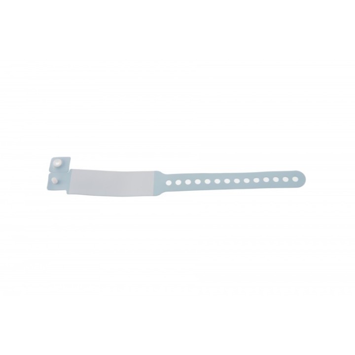 BRACELET EN VINYLE ENFANT AVEC PANNEAU D´ECRITURE BLEU PALE 1474086