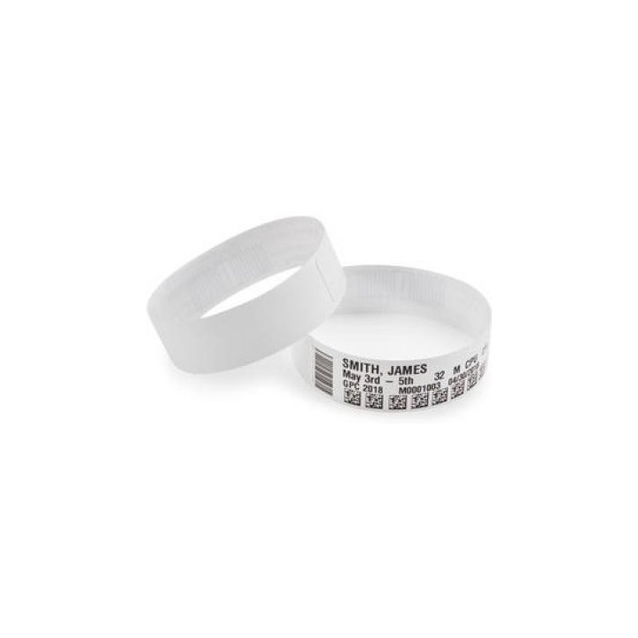 Bracelets Z-Band Direct Enfant Blanc Fermeture Adhésive 10006999K