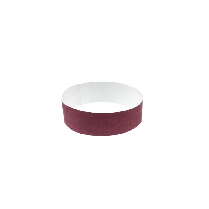 BRACELET TYVEK ROUGE NUMEROTE LARGEUR 19 MM 1475041