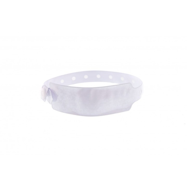 BRACELET HOLOGRAPHIQUE BLANC AVEC ETOILES TAILLE XL 1474150