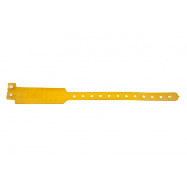BRACELET HOLOGRAPHIQUE JAUNE AVEC ETOILES TAILLE XL 1474153