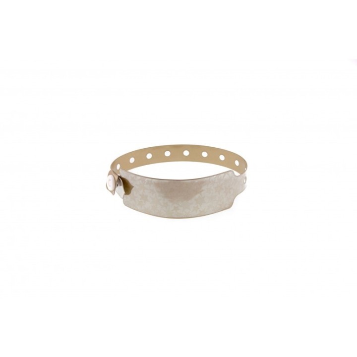 BRACELET HOLOGRAPHIQUE OR AVEC ETOILES TAILLE XL 1474160