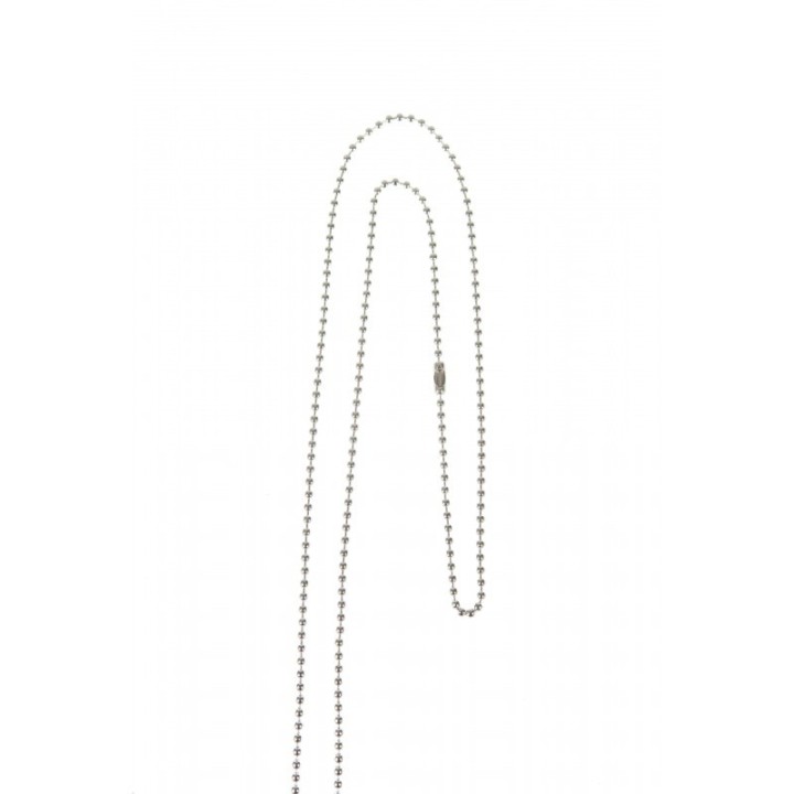 Chainette métal pour porte-badge x100 1422006