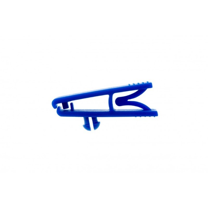 Pince Crocodile sans lanière plastique IDP14 x100 1413002 bleu