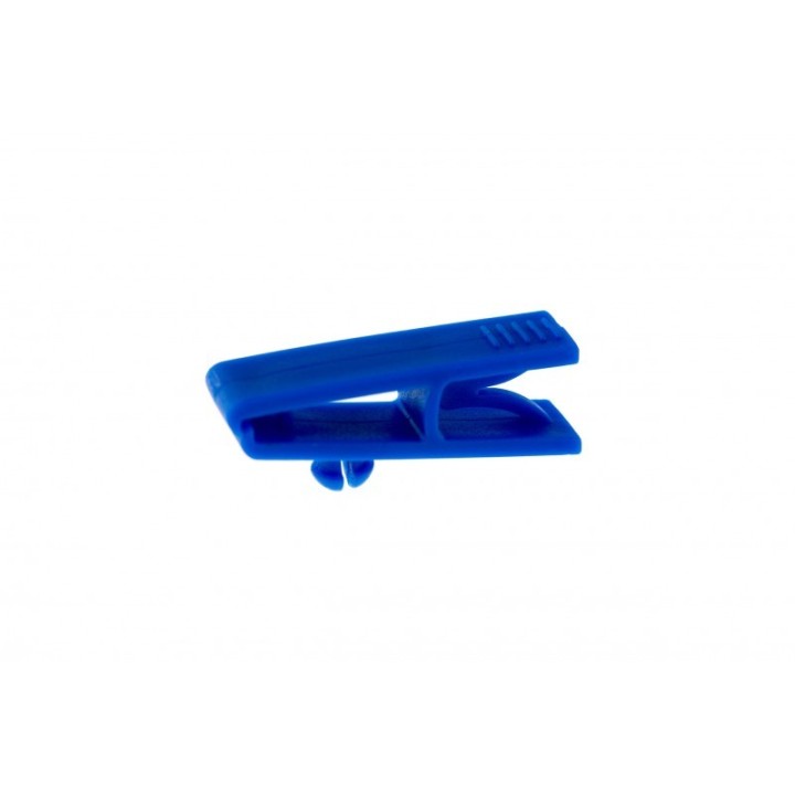 Pince Crocodile sans lanière plastique IDP14 x100 1413002 bleu