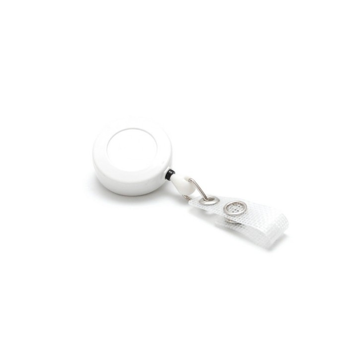 Enrouleur Zip plastique Attache Pince Crocodile IDS930 x100 1473021 blanc