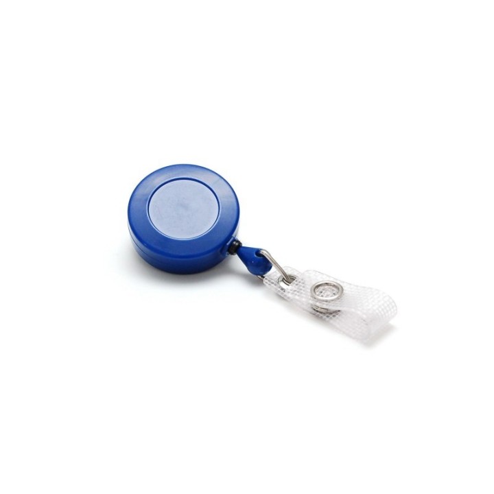 Enrouleur Zip plastique Attache Pince Crocodile IDS930 x100 1473022 bleu