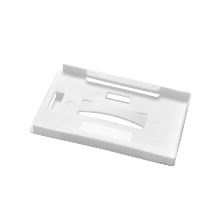 Porte-badge rigide horizontal/vertical 5 Cartes IDP91 x 100 1455730 Blanc