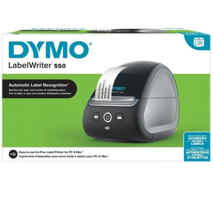 Imprimante bureau Dymo LW 550 PACK 2147591 - Disponible sur Althus-Office.