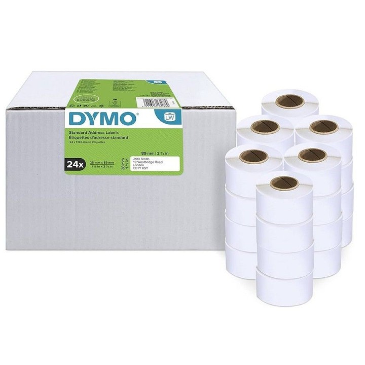 Étiquette adresse DYMO 28 x 89 mm Ref : S0722360 - Disponible sur Althus-Office.