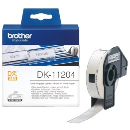 Etiquettes Polyvalentes en bobine BROTHER DK-11204 17 x 54mm - Althus-Office