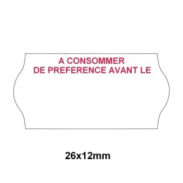 Etiquette pour pince KENDO 26 - 26x12mm Réf: EP26IX-011 - Althus-Office