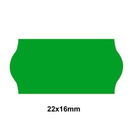 Étiquette adhésif permanent vert pour pince SATO JUDO 22 EPM22/16C-004 22x16mm - Althus-Office