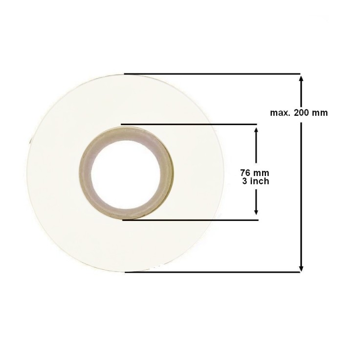 Etiquette 3006690 - ZEBRA VOID MATTE 8000T  - Disponible chez Althus-Office