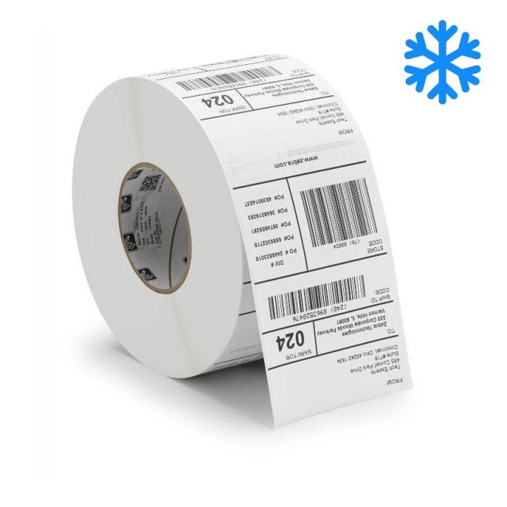Etiquette Transfert Thermique - 51x25mm -  ZEBRA CRYOCOOL 8000T - Disponible chez Althus-Office
