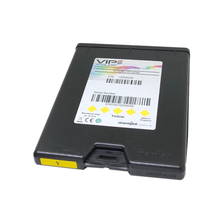 Cartouche Jaune (Yellow) VipColor VP750 VP-750-AS11I