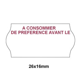 Étiquette EPM16IX-011 pour pince JUDO 26   26x16mm  - Retrouvez ce produit sur Althus-Office.
