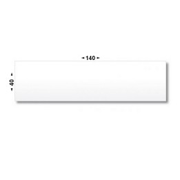 Étiquettes pour machine à affranchir 140x40mm - 1000 étiquettes par boite. - Disponible chez Althus-Office