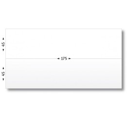 Étiquettes pour machine à affranchir 175x90mm(45x2mm) - 1000 étiquettes par boite. - Disponible chez Althus-Office