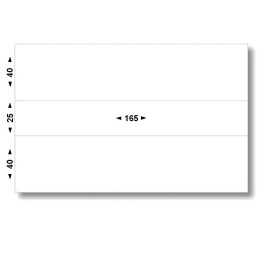 Étiquettes pour machine à affranchir 160 (40+40+25) - 1000 étiquettes par boite. - Disponible chez Althus-Office
