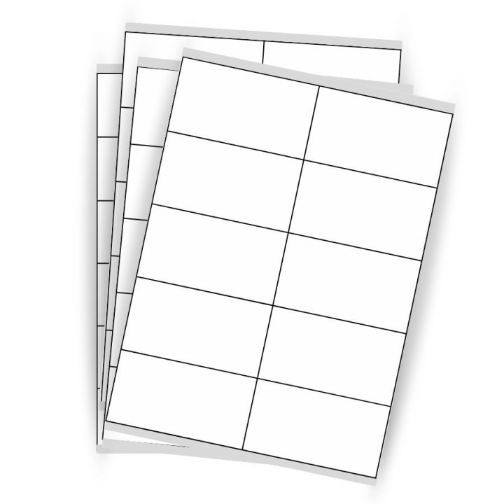 Étiquettes imprimables 105 x 57 mm - Compatibles laser et jet d’encre - Choisissez sur Althus-Office