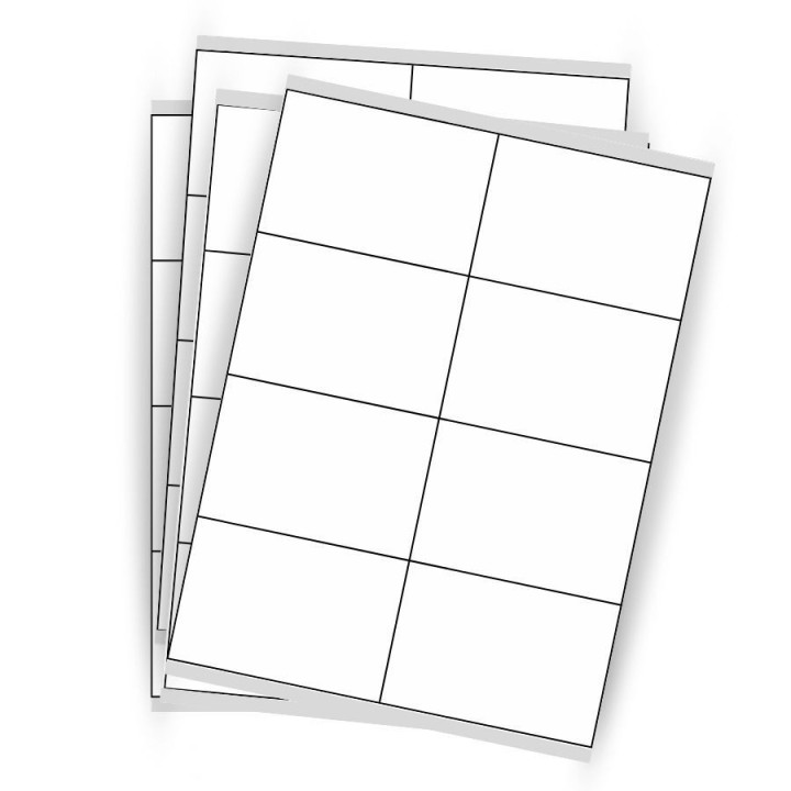 Planche d’étiquettes 105 x 70 mm - 8 étiquettes par feuille - Découvrez sur Althus-Office