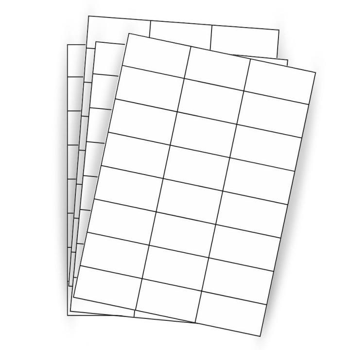 Étiquettes adhésives A4  70 x 37mm - Réf : 0268 | 2 400 étiquettes au total - Achetez dès maintenant sur Althus-Office