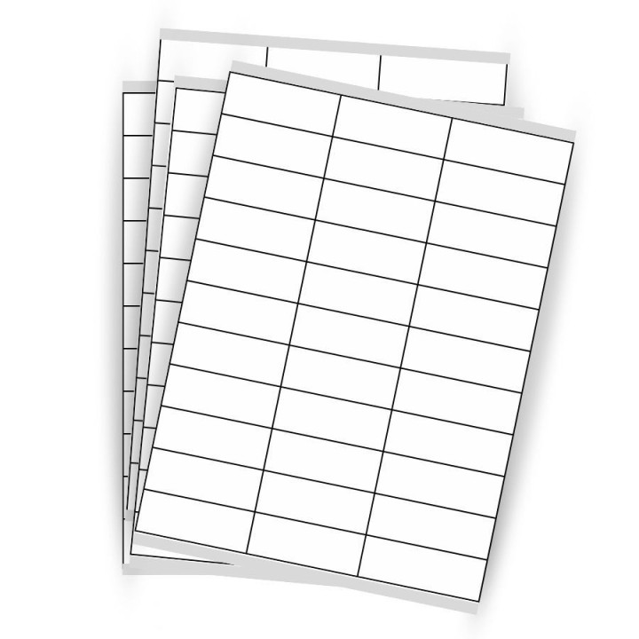 Étiquettes en planche 70 x 25 mm - Réf : 1395 | 3 300 étiquettes par boîte - Commandez sur Althus-Office