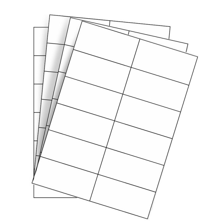 Étiquettes adhésives A4 105x49,5mm - Réf : 0200| 2 400 étiquettes au total - Achetez dès maintenant sur Althus-Office