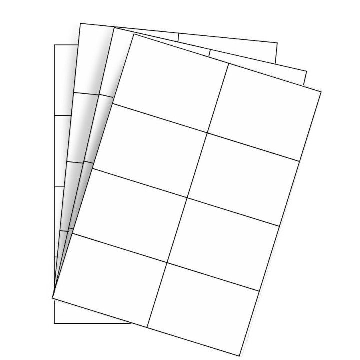 Étiquettes adhésives en planche 105 x 74,2mm - Réf : 3154 - Procurez-vous sur Althus-Office