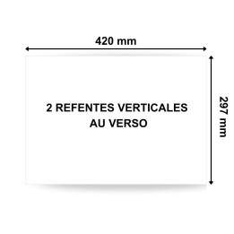 Planche d’étiquettes 420 x 297mm - 1 étiquette  par feuille - Découvrez sur Althus-Office