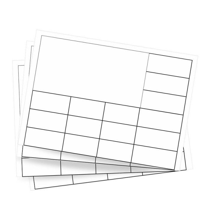 Étiquettes imprimables pour laboratoire 210 x 14mm - Compatibles laser et jet d’encre - Choisissez sur Althus-Office
