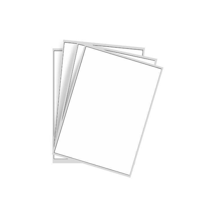 Lot de 100 étiquettes blanches format 199,6 x 289,1 mm ref 0185 - Se procurer sur Althus-Office