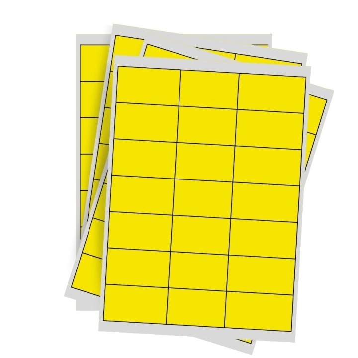 Étiquettes imprimables 63.5x38.1mm - Compatibles laser et jet d’encre - Choisissez sur Althus-Office