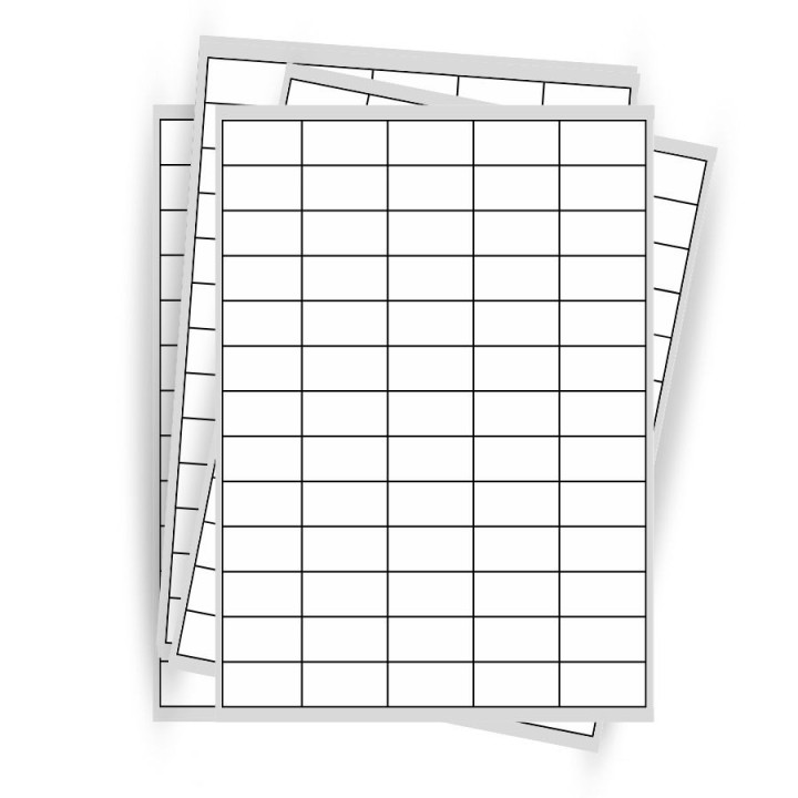 Étiquettes adhésives en planche 38.1 x 21.2mm - Réf : 2599 - Procurez-vous sur Althus-Office